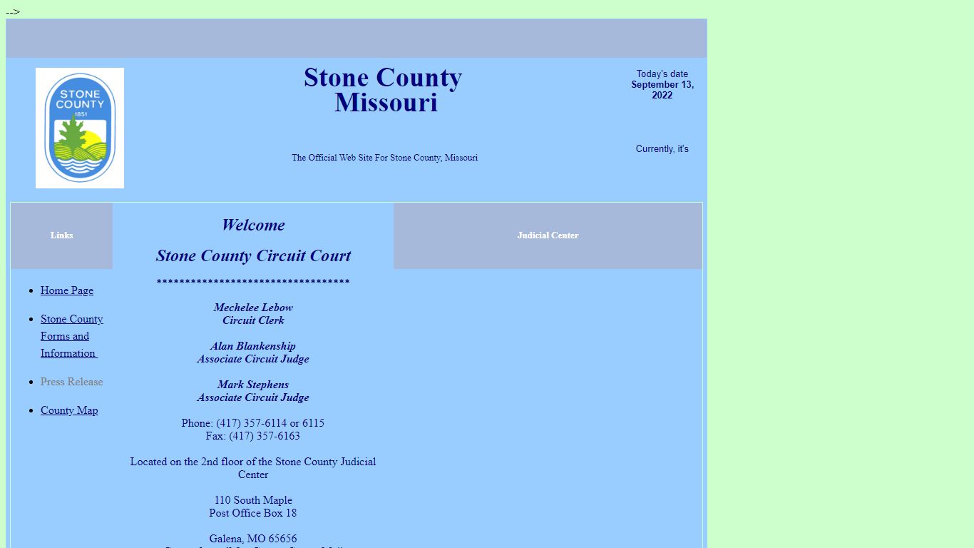 stone county,mo - home page - stoneco-mo.us